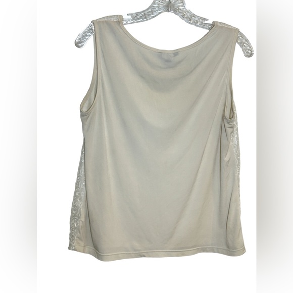 George ivory sequin medium top. Lined with sequin overlay - Picture 4 of 4